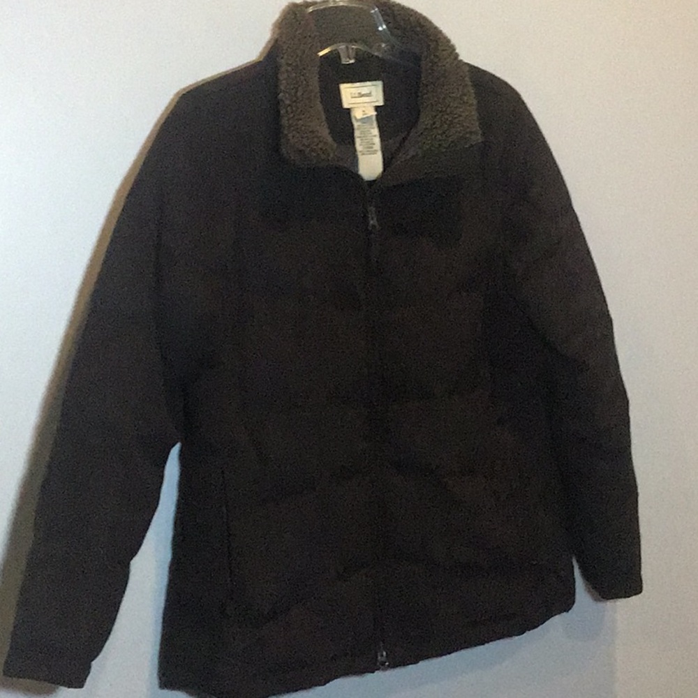 L L Bean goose down jacket
